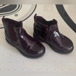 Zara patent boots Size 22